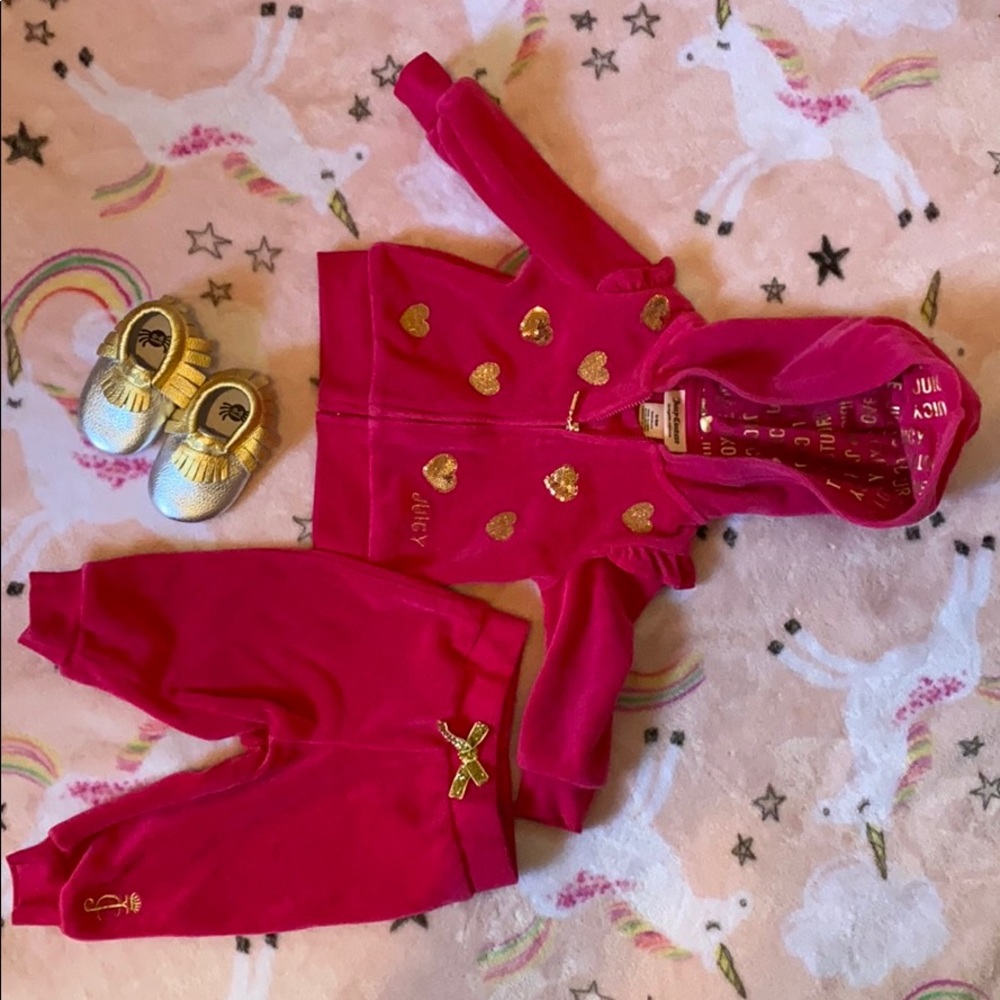 Cute Juicy Couture pink jumpsuit